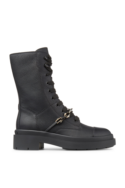 Nari 50 Grained Leather Boots
